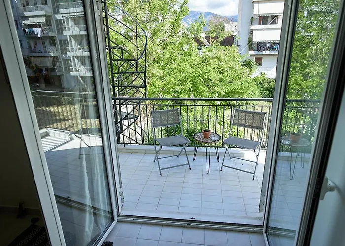 μονοκατοικία στο κέντρο με τζάκι Апартаменты